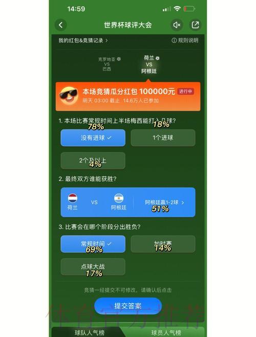 世界杯竞猜平台：借助专业预测有效提升获胜概率
